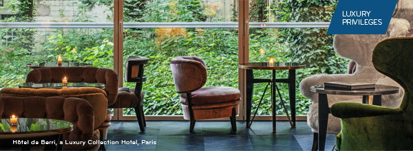 SPG Pro | Luxury Privileges | Hôtel de Berri, a Luxury Collection Hotel, Paris