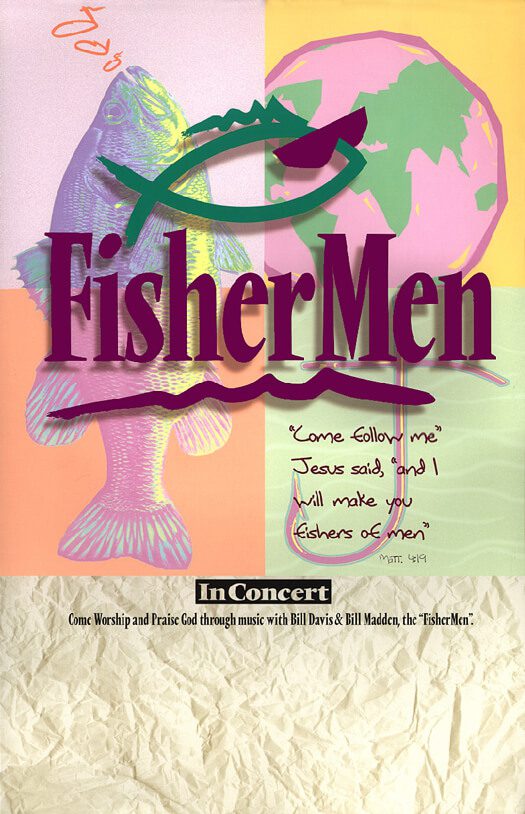 FisherMen, Christian Music Ministry Concert Poster