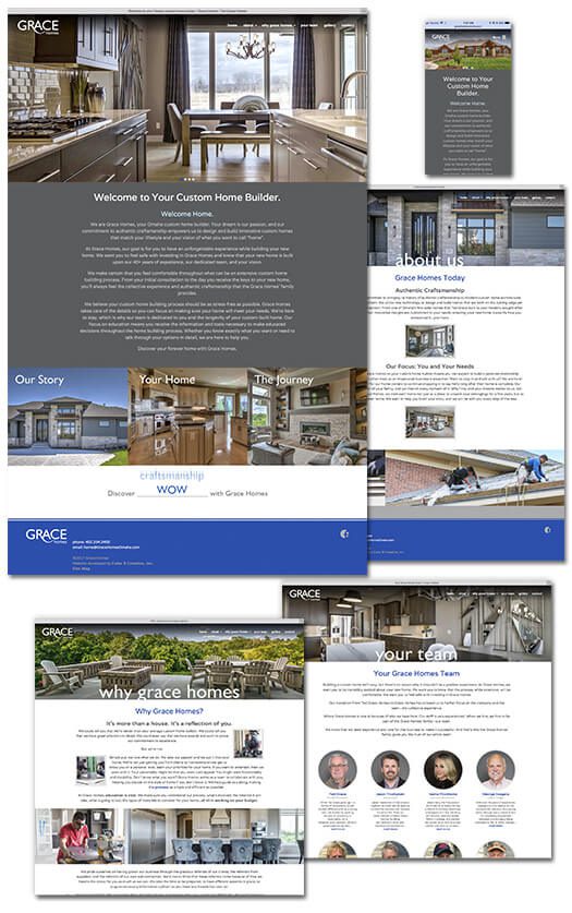 Grace Homes website